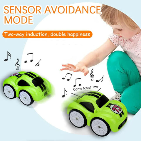 Mini Cartoon RC Stunt Car For Kids