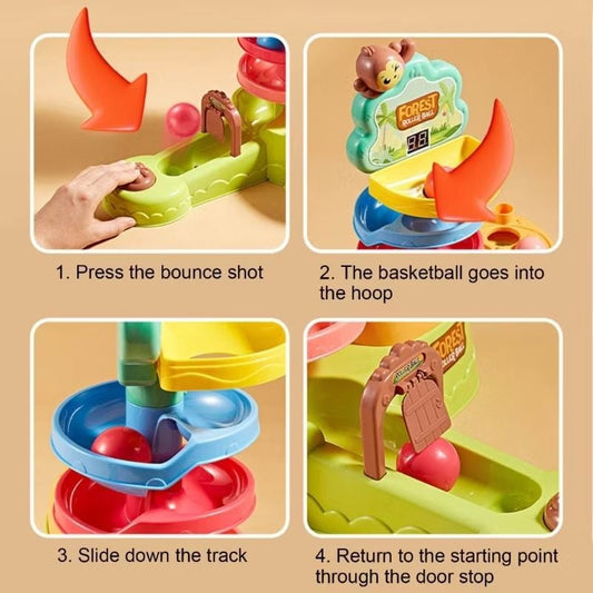 Forest Animal Roller Ball Educational Toy