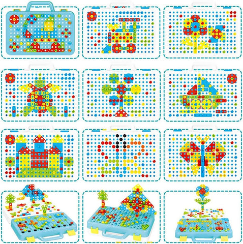 4 In 1 Drill Creative Double Sided Box Toy