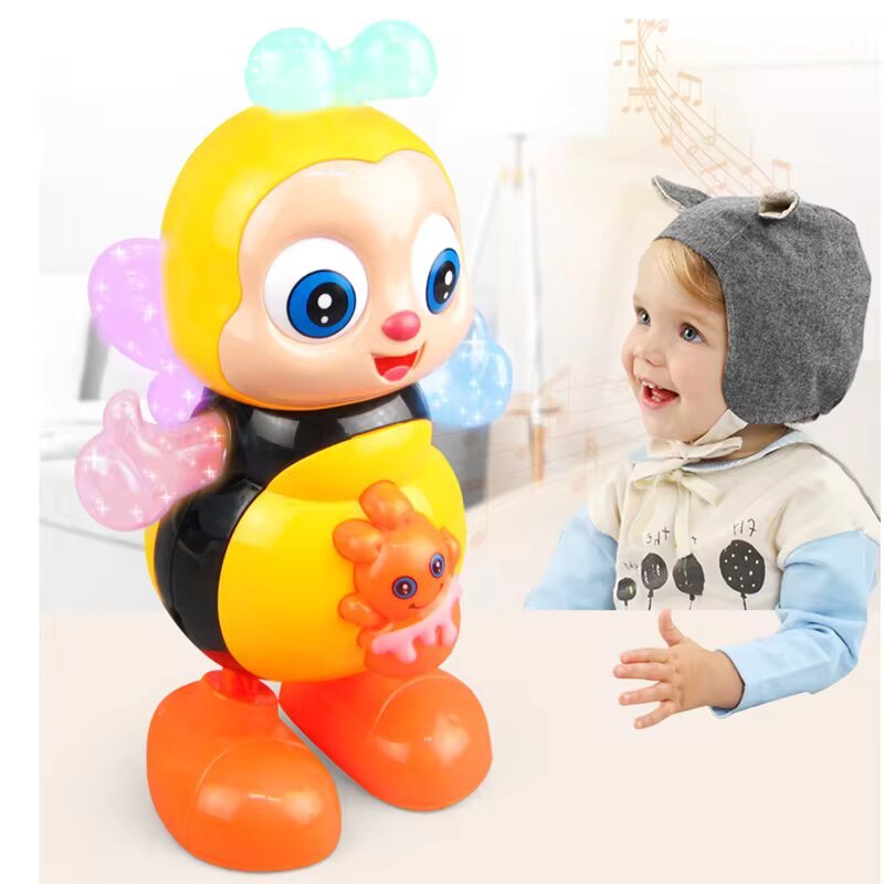 Lightning & Musical Cute Bee Toys For Kids - KiddieWink - Gifts They'll Love