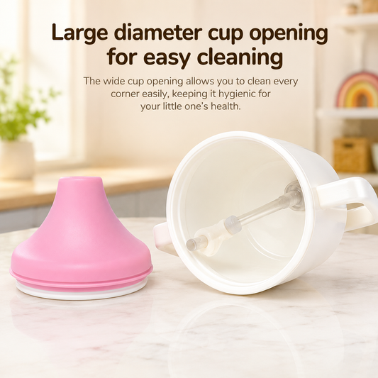 Baby Silicone Sippy Cup with Handles