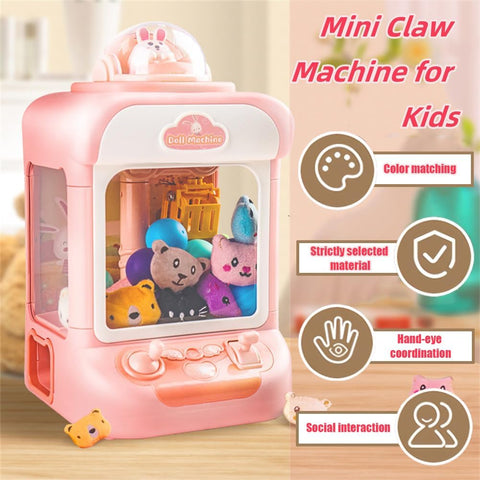 Mini Claw Rabbit Fun Doll Machine