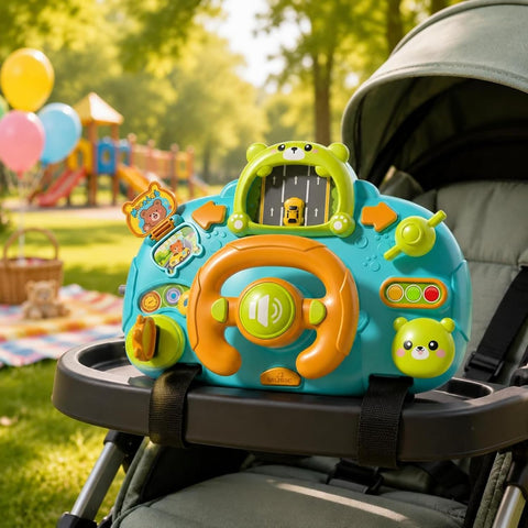 Early Education Musical Steering Wheel Toy