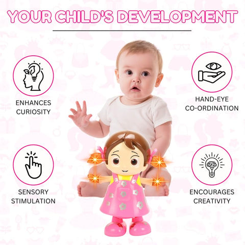 Dancing Cutie Glow Girl Toy For Toddles
