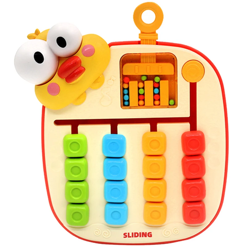 Interactive Duck Color Matching & Sliding Puzzle Toy For Kids