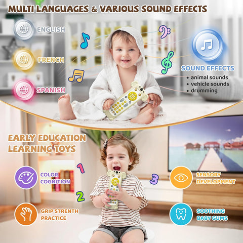 Remote Control Silicone Teething Toy