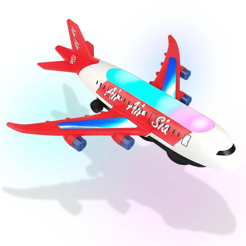 Lightning & Musical Airplane Toy For Kids - KiddieWink - Gifts They'll Love