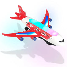 Lightning & Musical Airplane Toy For Kids