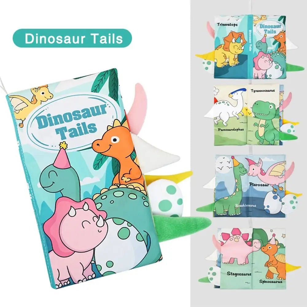 3D Animal Tail Cloth Book For Kids - KiddieWink - Gifts They'll Love