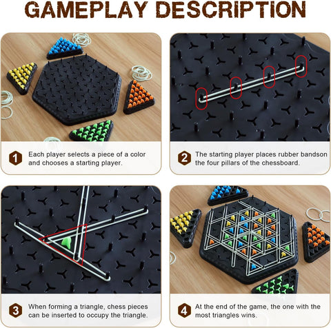 Chain Triangle Chess Family Game