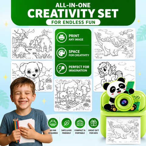 Panda Kids Digital Camera  Fun Photo & Video