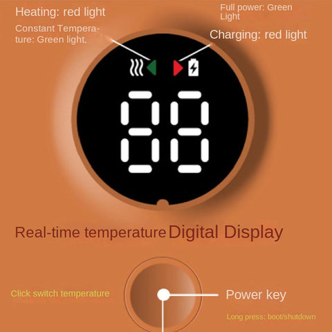 Electric Baby Bottle Warmer – Portable Travel Milk Heater