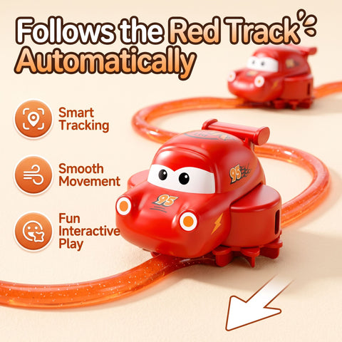 DIY Slime Track Automatic Race Car