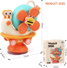 Windmill Snail Spinner Sensory Toy