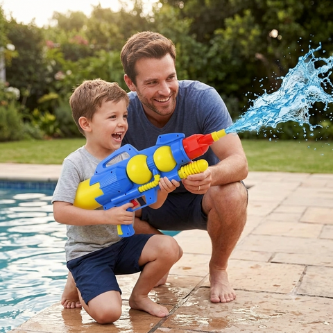 Ocean Wave Aqua Storm Water Blaster Gun