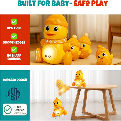 Musical Swinging Soothing & Fun Duck Toy