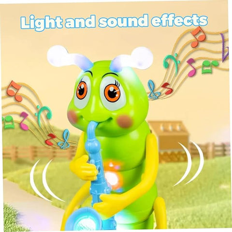 Musical Wiggle Twisty Groove Worm For Kids: