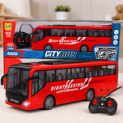 RC 1:30 Scale City Bus Toy