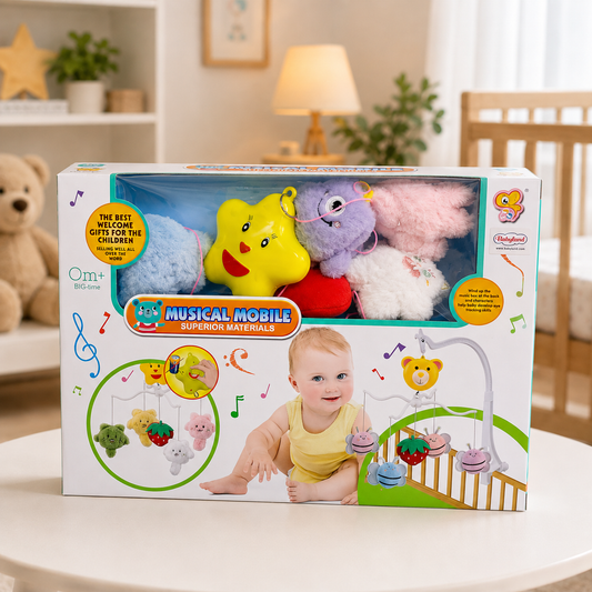 Sweet Baby Cuddles Musical Cot Mobile
