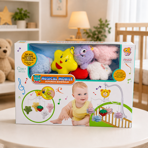 Sweet Baby Cuddles Musical Cot Mobile