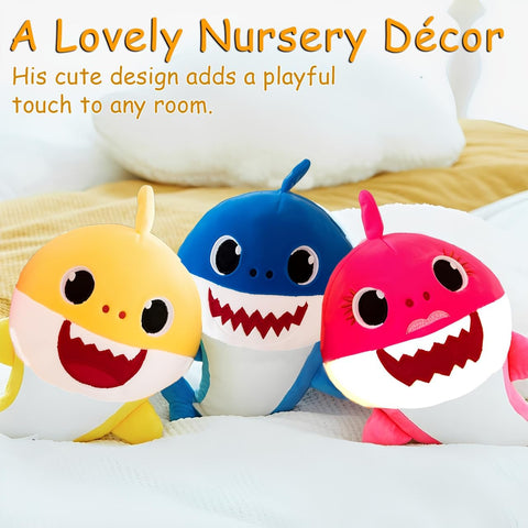 Cute Baby Shark Plush Toy For Kids