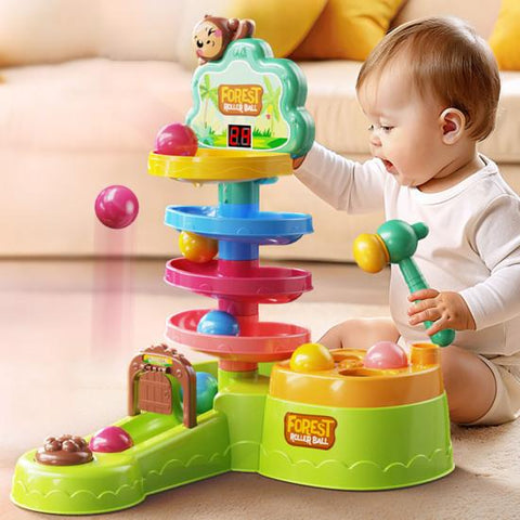 Forest Animal Roller Ball Educational Toy