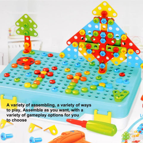 4 In 1 Drill Creative Double Sided Box Toy