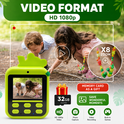 Panda Kids Digital Camera  Fun Photo & Video