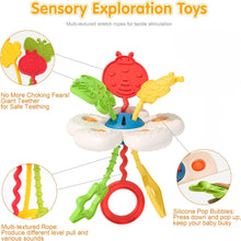 Floral Sensory Pull String Toy