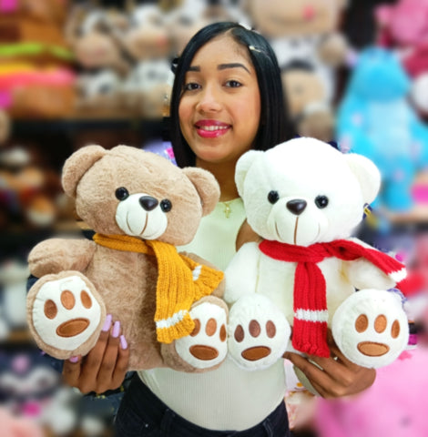 Cute & Soft Muffler Teddy Bear Plush Toy