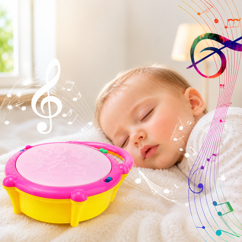 Interactive Flash Drum with Lights & Music