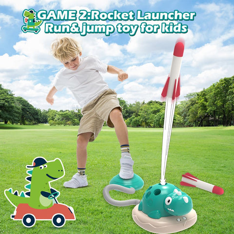 3-in-1 Dino Jump & Play Adventure Set