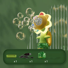 Luminous Flower Bubble Machine