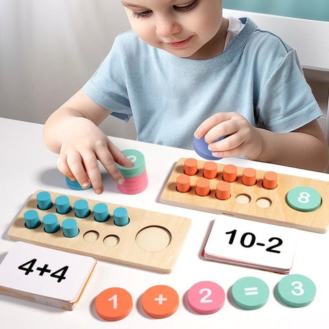 Interactive Math Learning Ten Frame Set