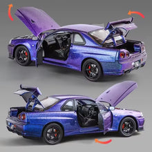 Diecast Model Nissan Skyline GTR R34 1/24