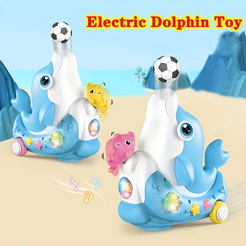 Dolphin Concert Toy with Lights, Music & Ball Balancing For Kids