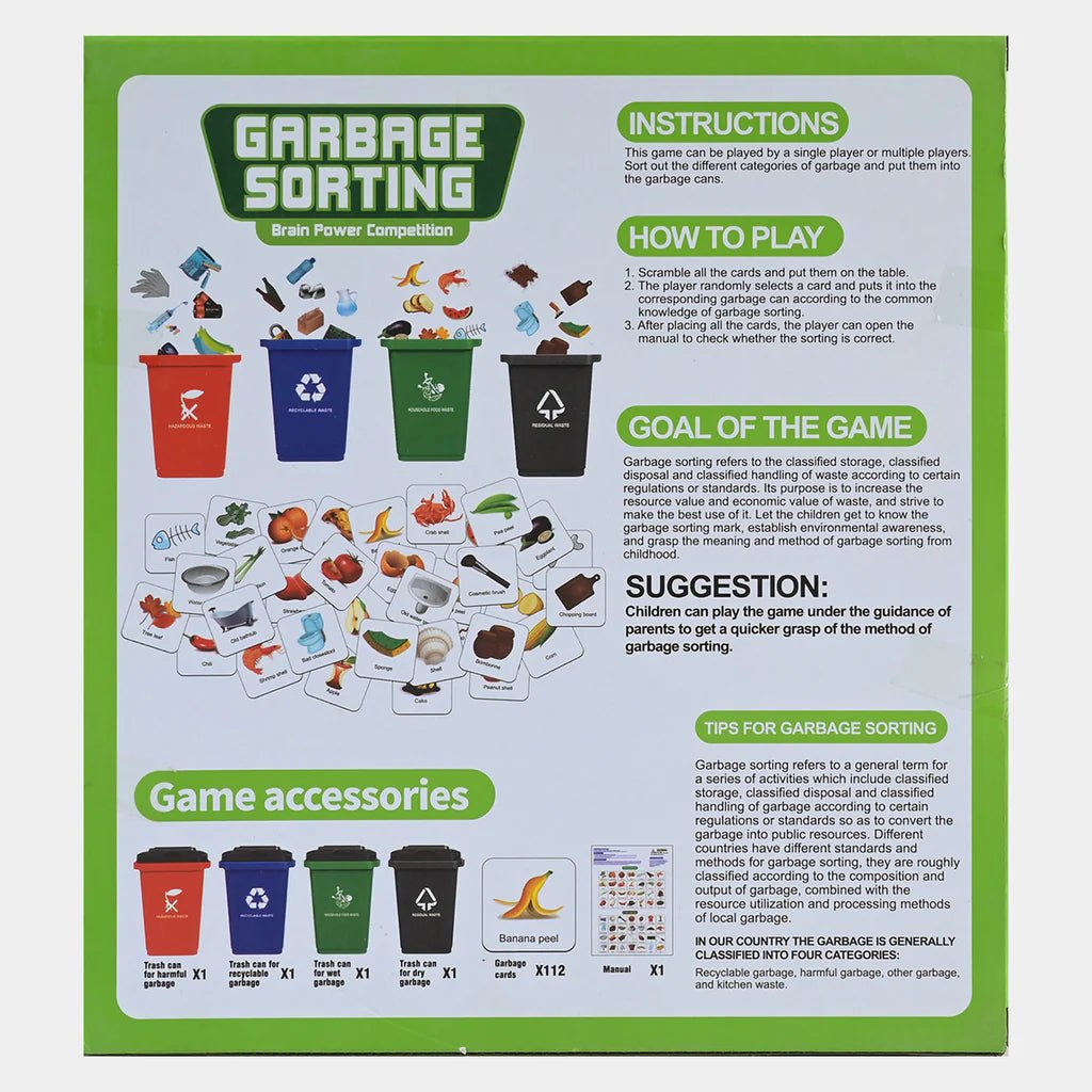 Save the Earth – Garbage Sorting Game - KiddieWink - Gifts They'll Love