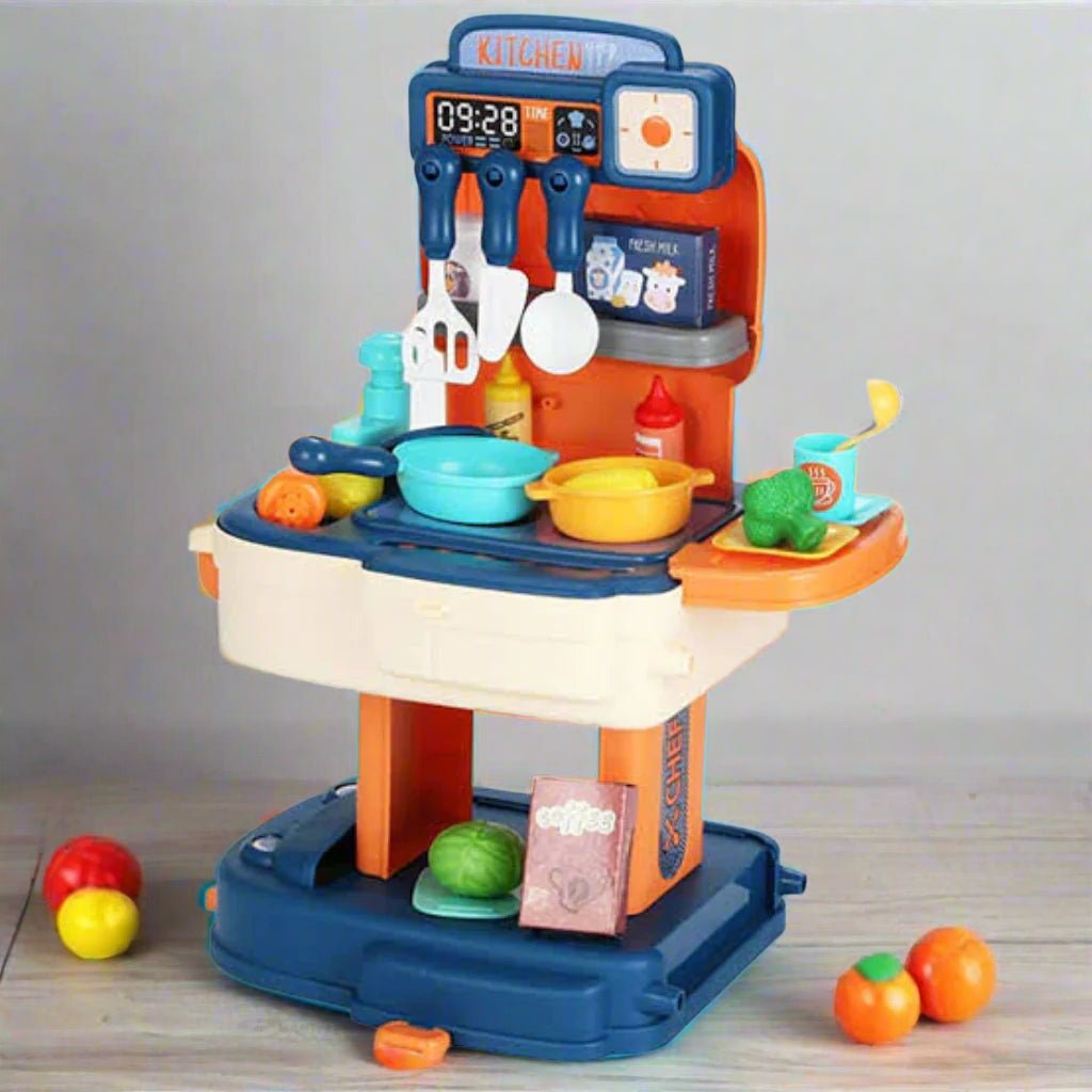 Little Chef Backpack Kitchen – Cook Anywhere, Anytime - KiddieWink - Gifts They'll Love