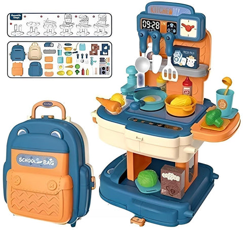 Little Chef Backpack Kitchen – Cook Anywhere, Anytime - KiddieWink - Gifts They'll Love