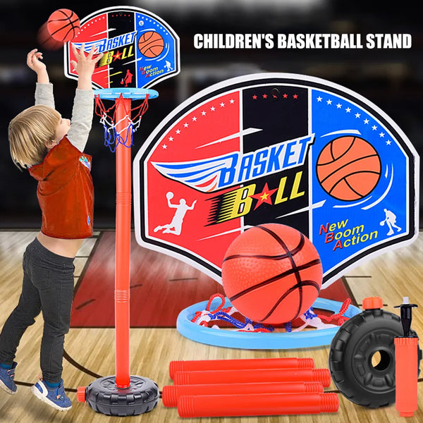 Children's Big Size Basketball Stand Indoor Activity Toy