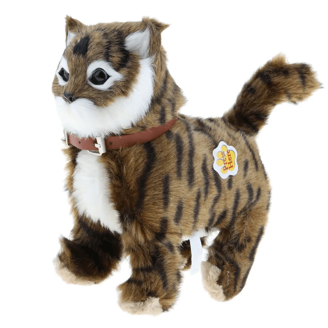 Musical Walking Cat Plush Toy With Remote - KiddieWink - Gifts They'll Love