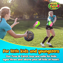 Toss And Catch Paddle Ball Set For Kids