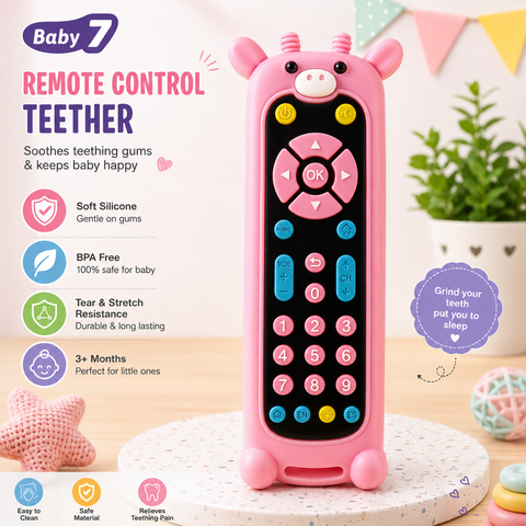 Remote Control Silicone Teething Toy