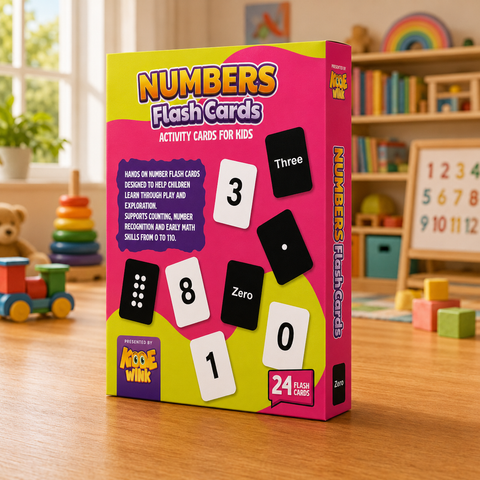 Numbers – Early Math Activity Flash Cards