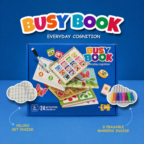 Interactive Busy Book For Kids
