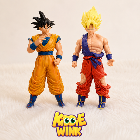 Son Goku Figure & Super Saiyan Goku Figure