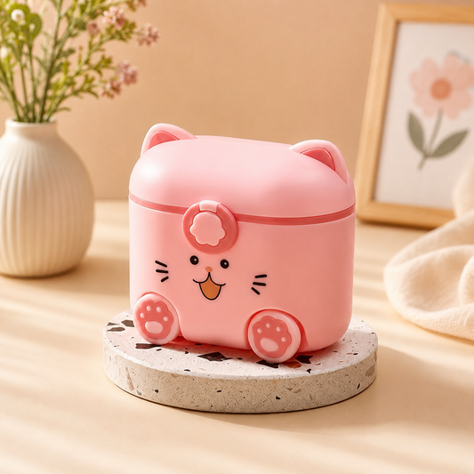 Cute Kitty Baby Essentials Storage Container