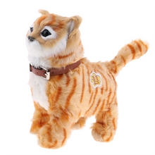 Musical Walking Cat Plush Toy With Remote Leash