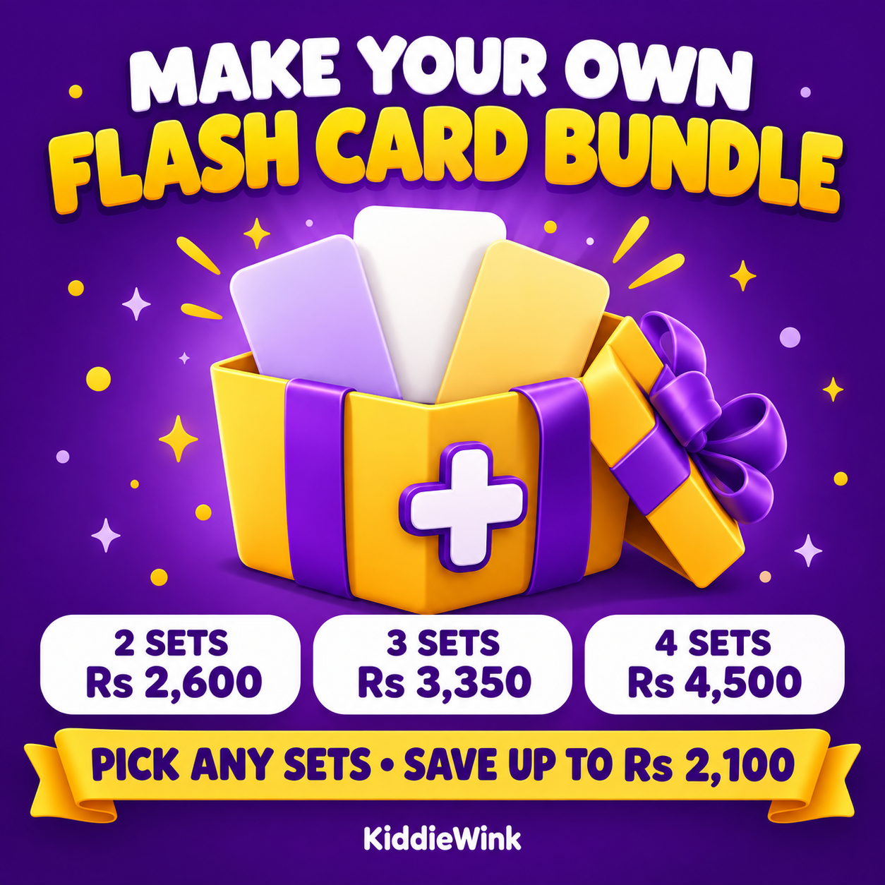 Make Your Own Flash Card Bundle – KiddieWink