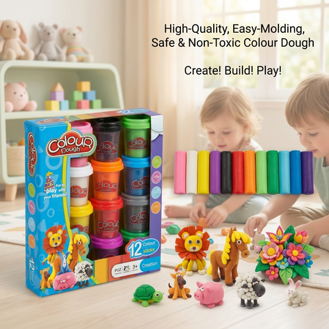 Creative Modeling Clay Color Dough Play Set